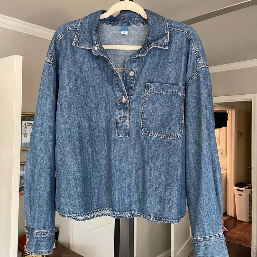 Old Navy Classic Denim Shirt